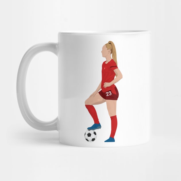 Soccer girl by RockyDesigns